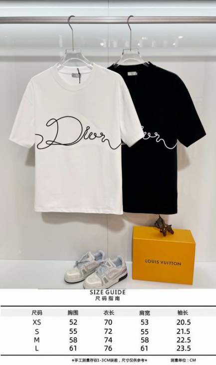Dior T Shirts Short _SKUDiorXS-Lxetr16115431